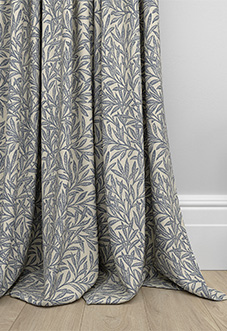 William Morris At Home Willow, Indigo - Made to Measure Curtains